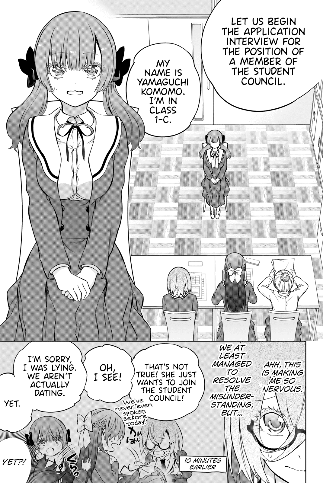 My Senpai Is After My Life chapter 31 - page 11