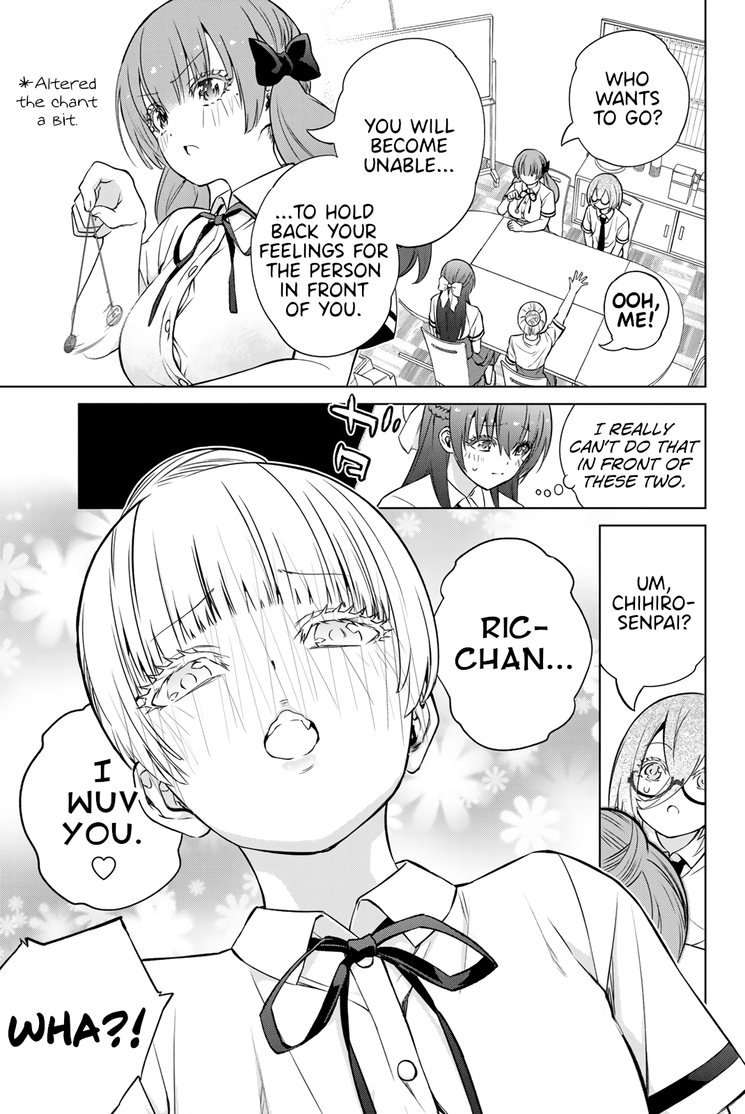 My Senpai Is After My Life chapter 34 - page 3