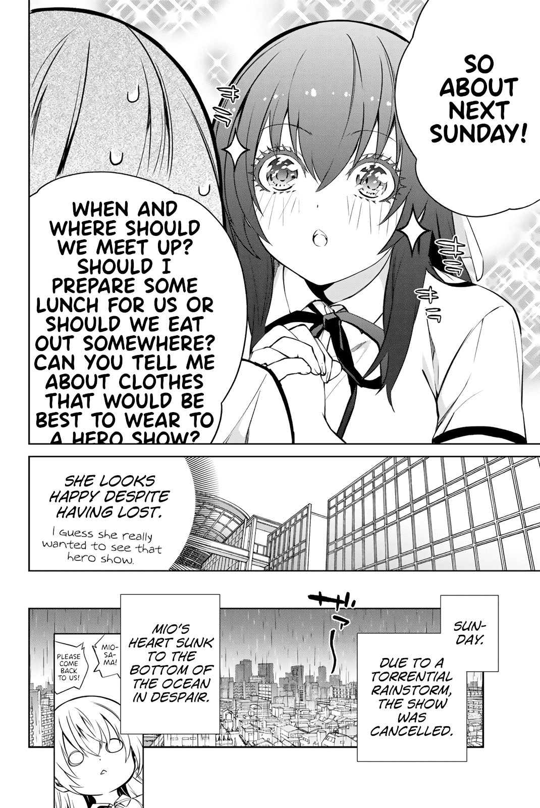 My Senpai Is After My Life chapter 35 - page 8