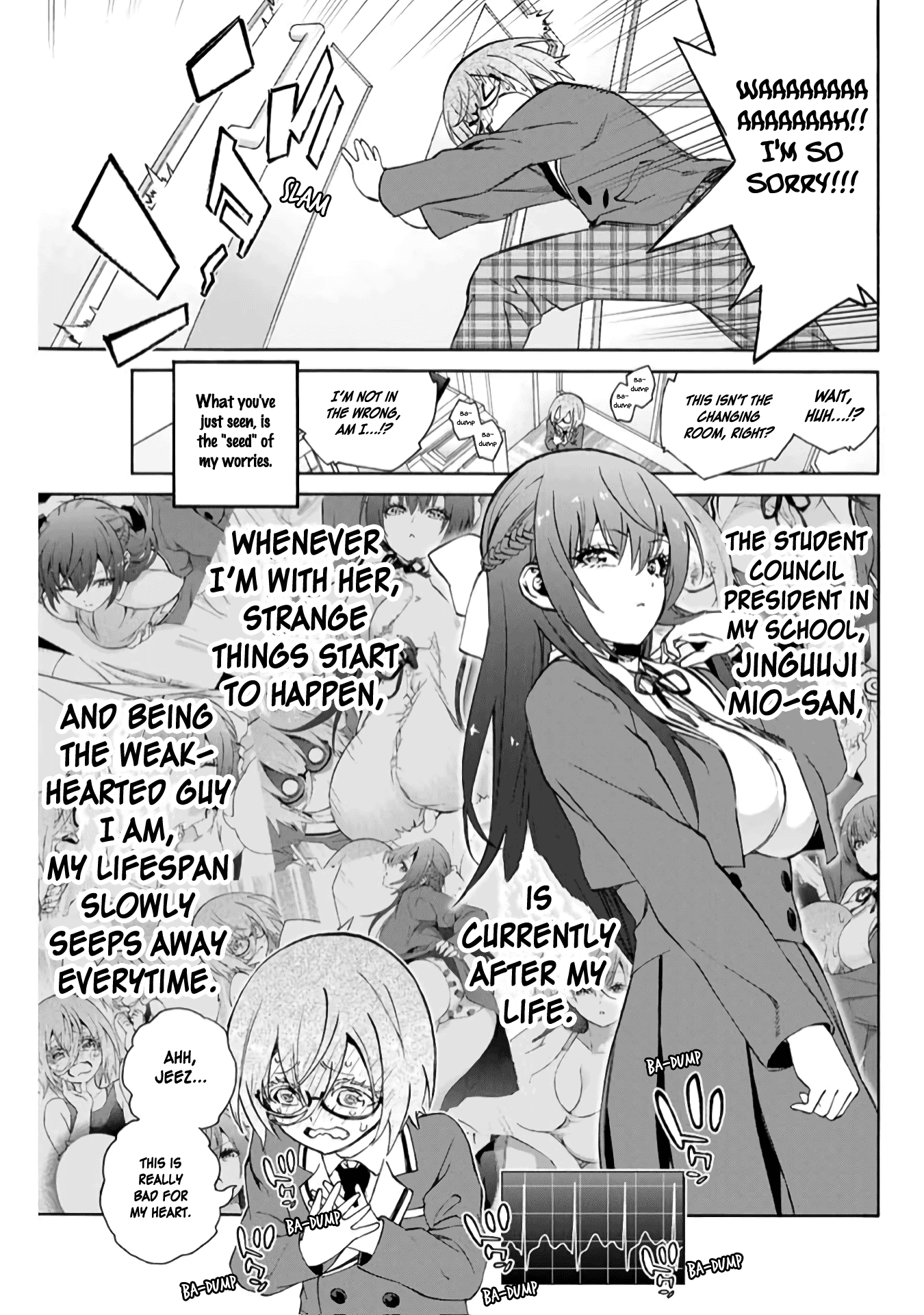 My Senpai Is After My Life chapter 6 - page 3