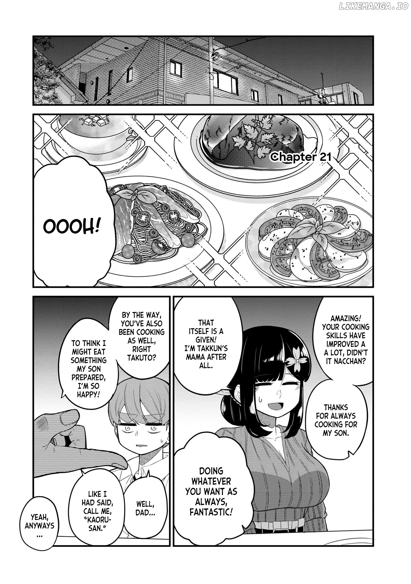 You Don't Want a Childhood Friend as Your Mom? chapter 21 - page 1