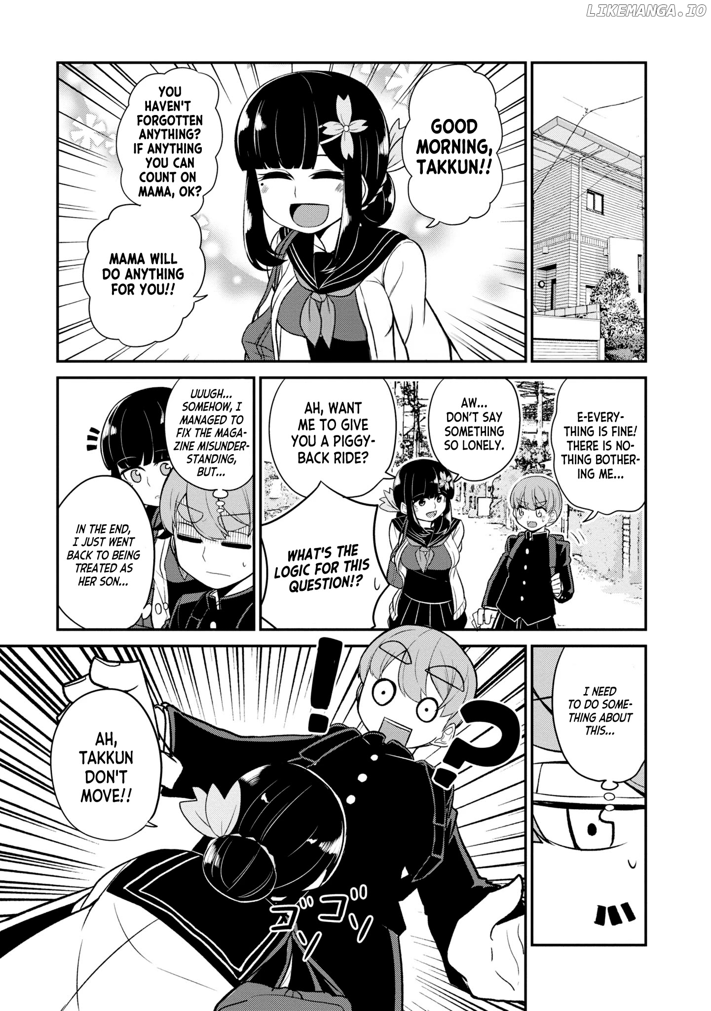 You Don't Want a Childhood Friend as Your Mom? chapter 10 - page 1