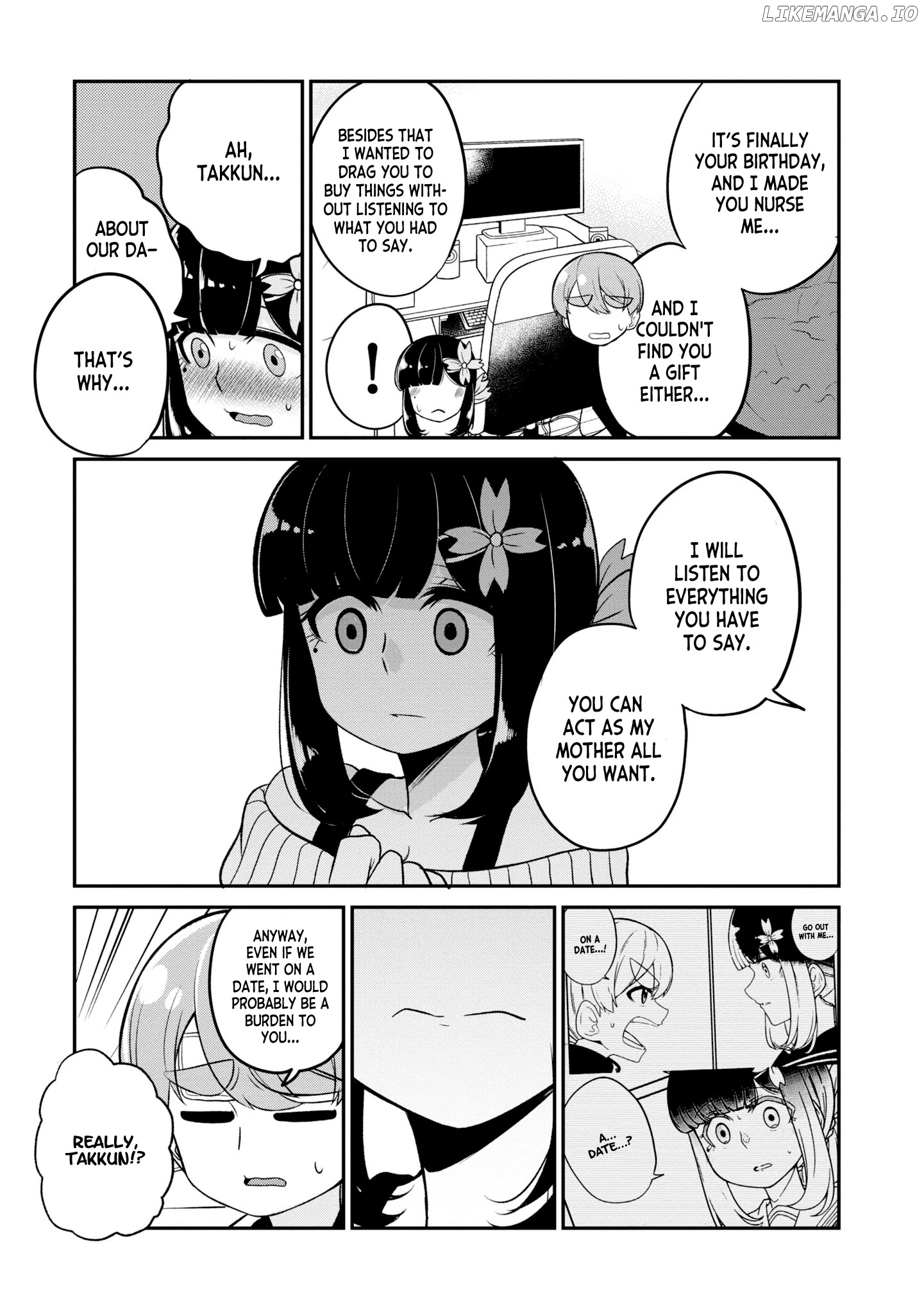 You Don't Want a Childhood Friend as Your Mom? chapter 12 - page 7