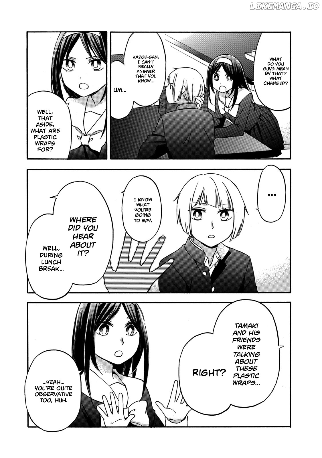 Hanazono And Kazoe's Bizzare After School Rendezvous chapter 28 - page 3