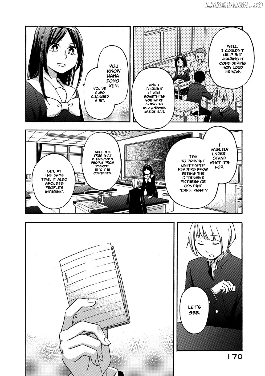 Hanazono And Kazoe's Bizzare After School Rendezvous chapter 28 - page 4