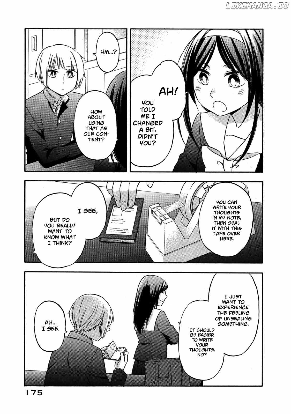 Hanazono And Kazoe's Bizzare After School Rendezvous chapter 28 - page 9