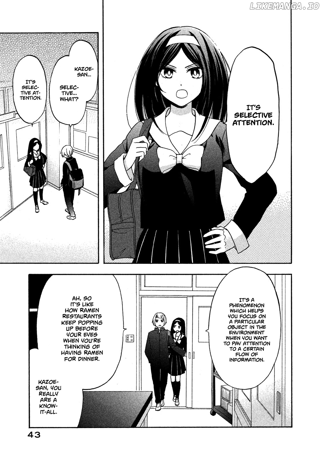 Hanazono And Kazoe's Bizzare After School Rendezvous chapter 3 - page 3