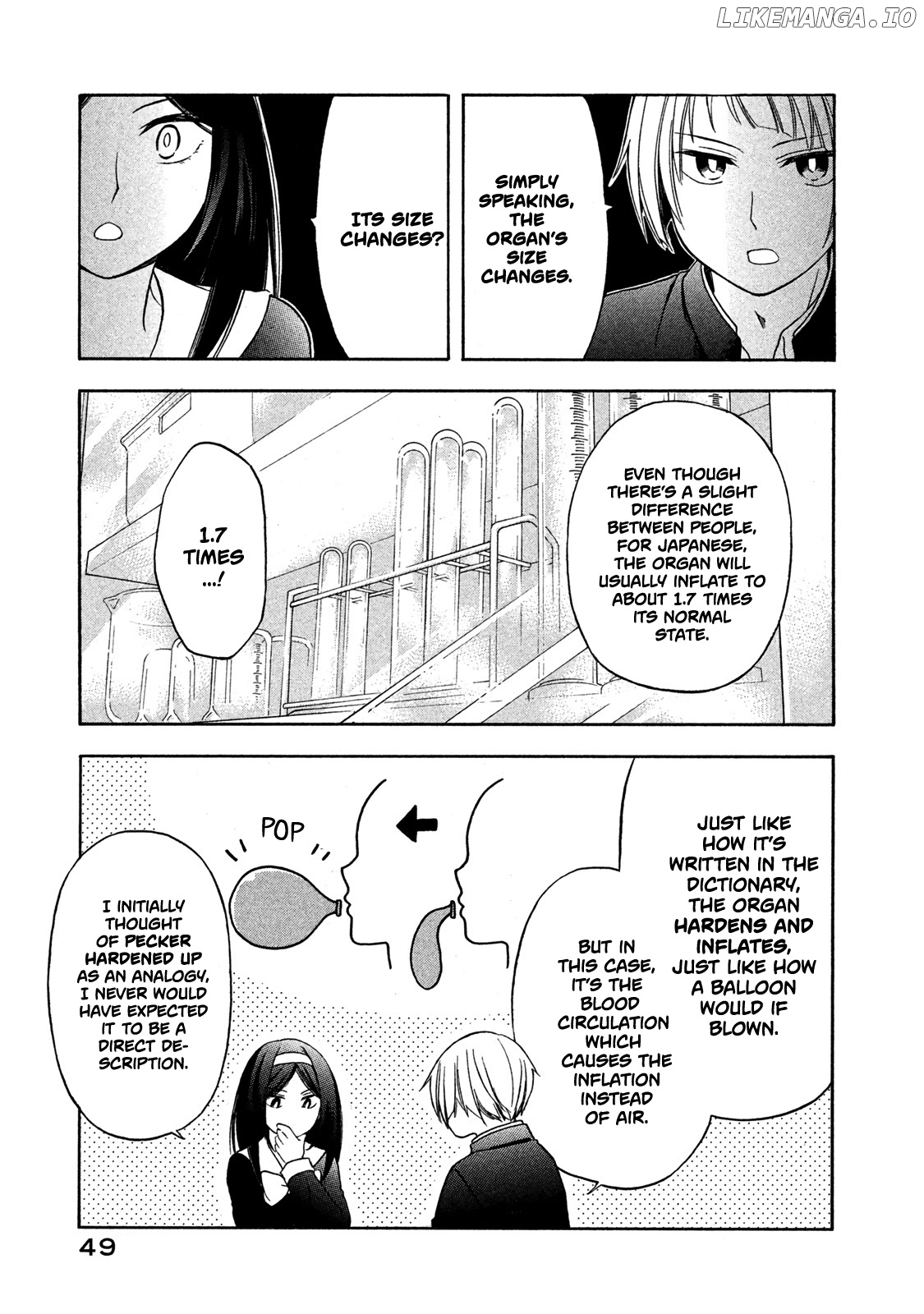 Hanazono And Kazoe's Bizzare After School Rendezvous chapter 3 - page 9