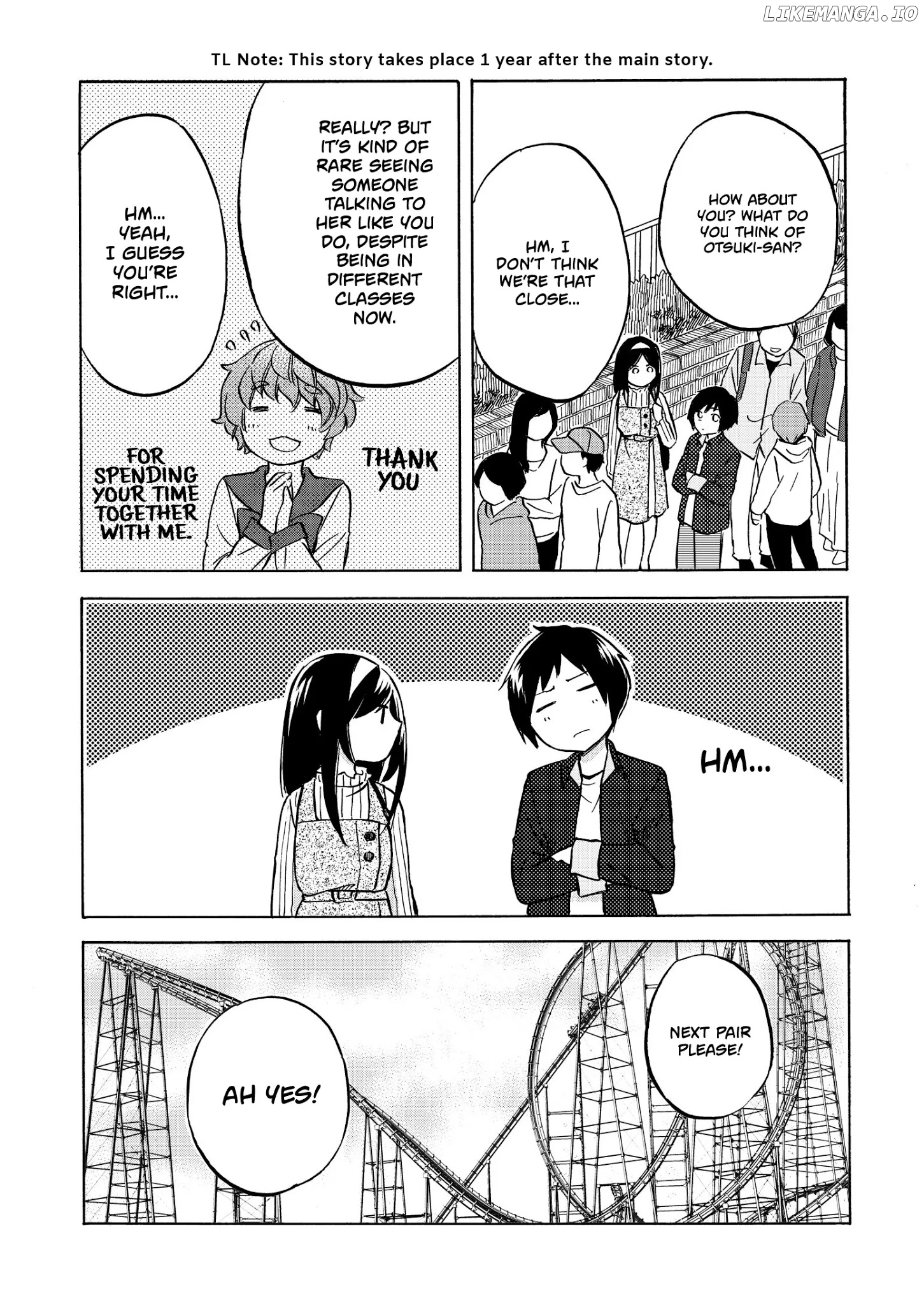 Hanazono And Kazoe's Bizzare After School Rendezvous chapter 30 - page 11