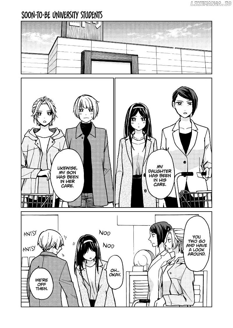 Hanazono And Kazoe's Bizzare After School Rendezvous chapter 33 - page 1