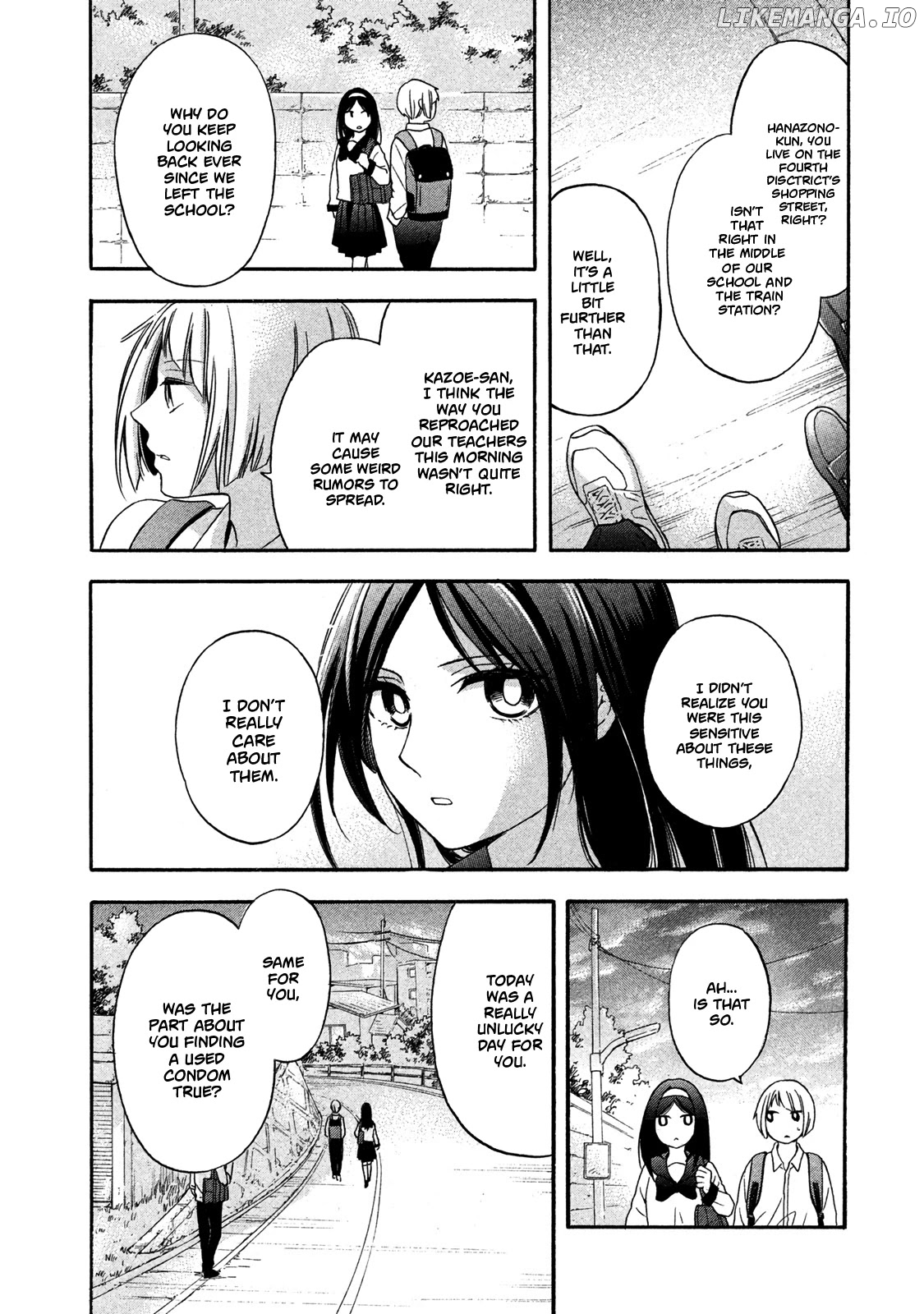 Hanazono And Kazoe's Bizzare After School Rendezvous chapter 8 - page 2