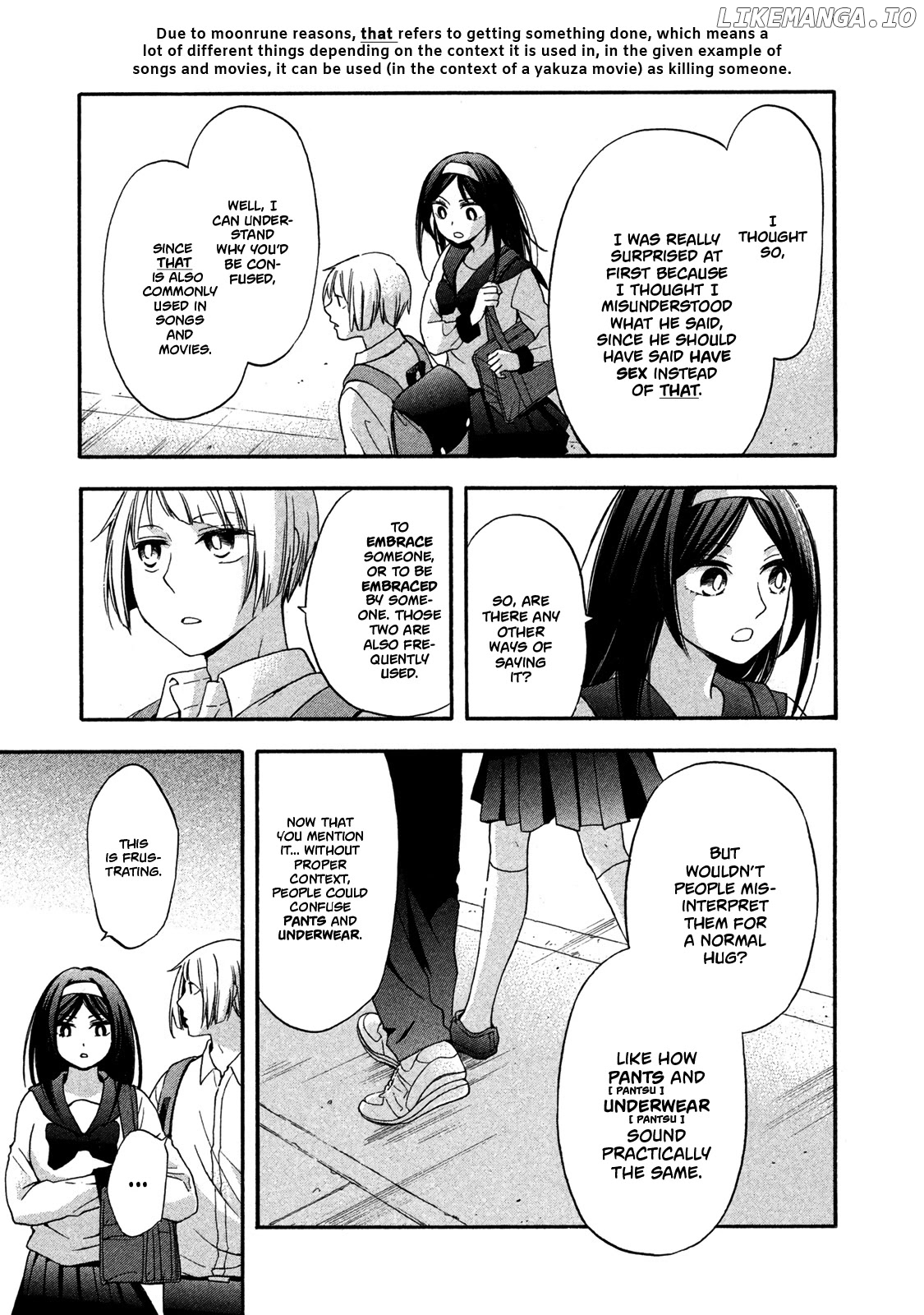 Hanazono And Kazoe's Bizzare After School Rendezvous chapter 8 - page 5