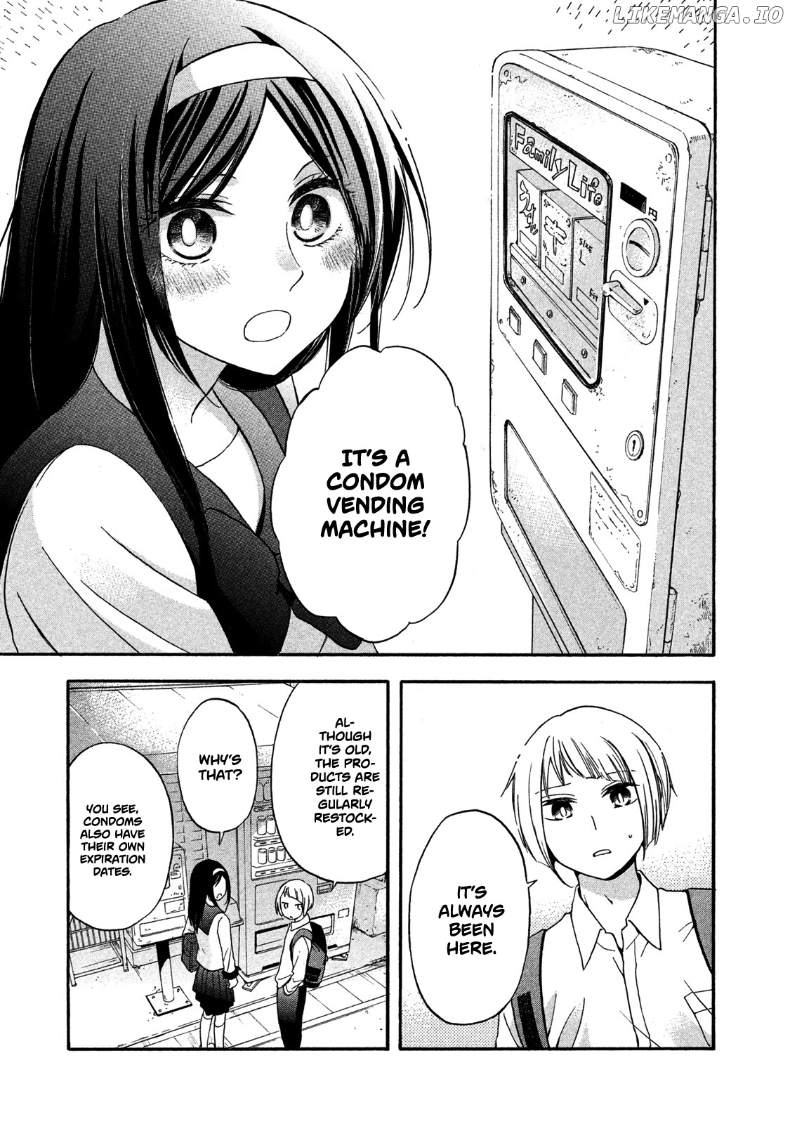 Hanazono And Kazoe's Bizzare After School Rendezvous chapter 8 - page 9