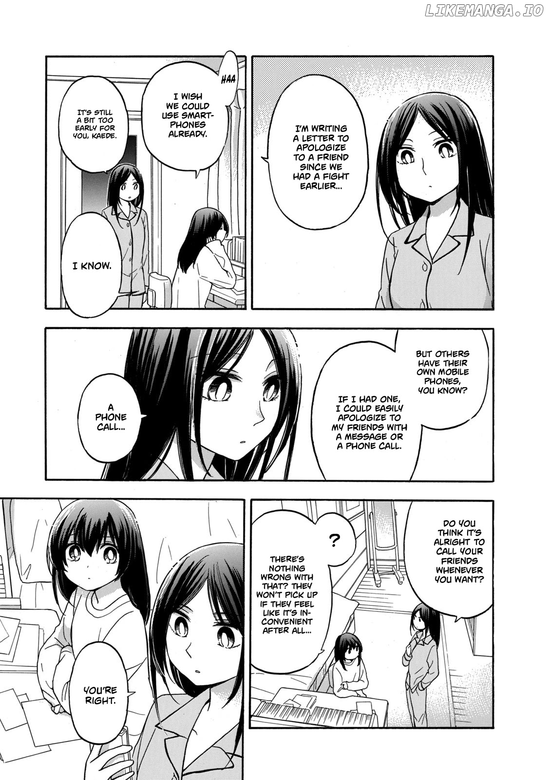 Hanazono And Kazoe's Bizzare After School Rendezvous chapter 27 - page 3