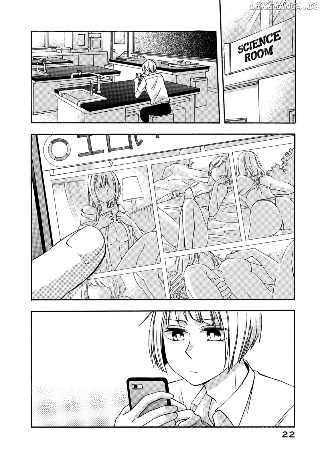 Hanazono And Kazoe's Bizzare After School Rendezvous chapter 10 - page 2