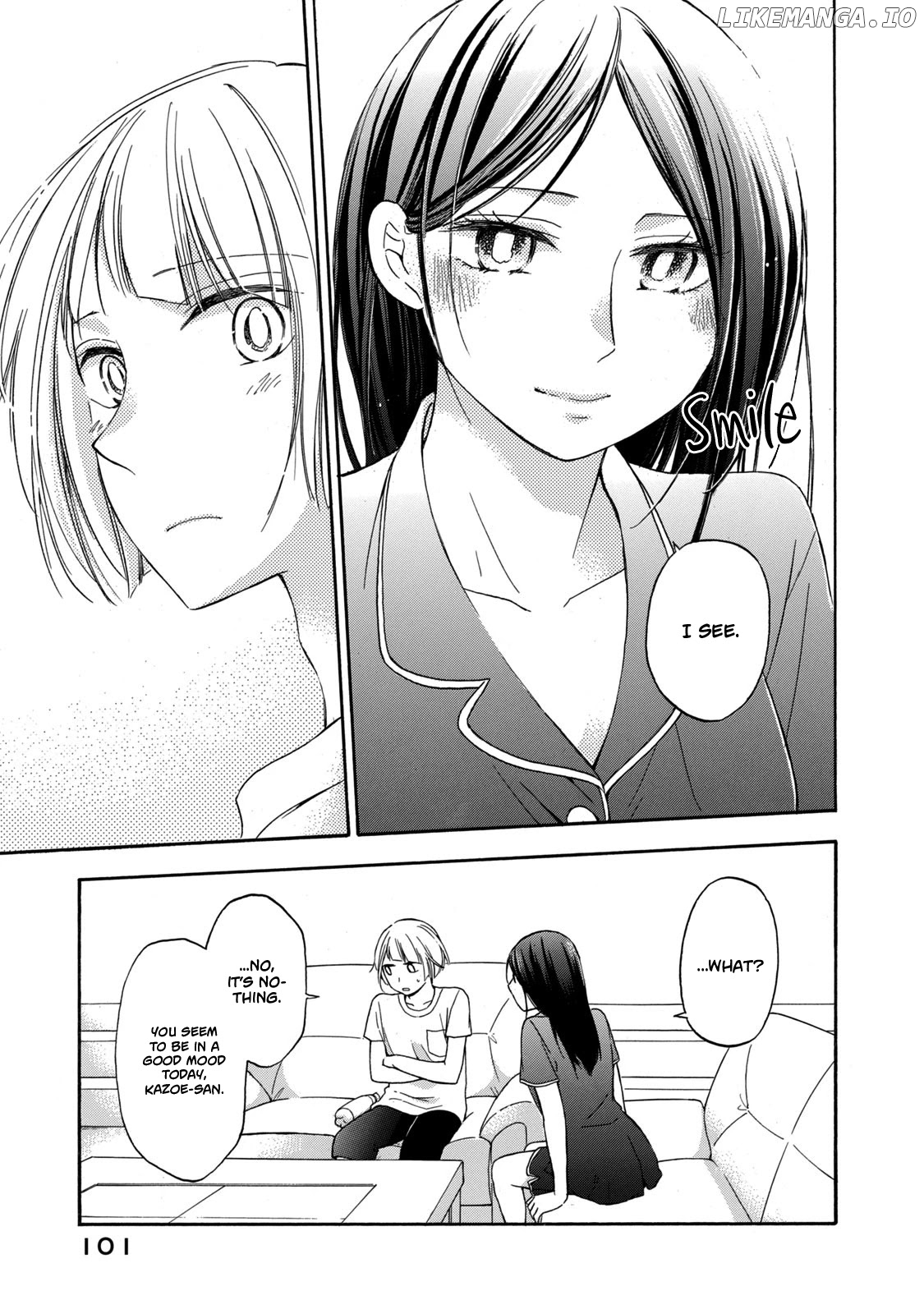 Hanazono And Kazoe's Bizzare After School Rendezvous chapter 14 - page 8