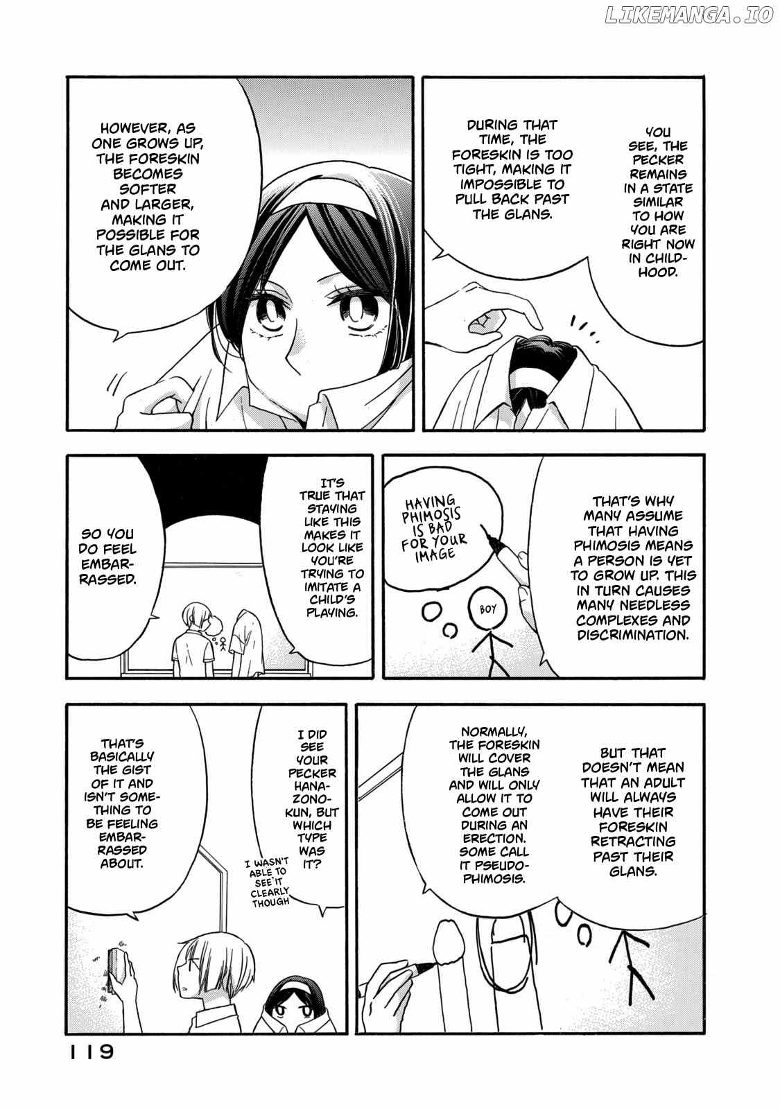 Hanazono And Kazoe's Bizzare After School Rendezvous chapter 15 - page 11