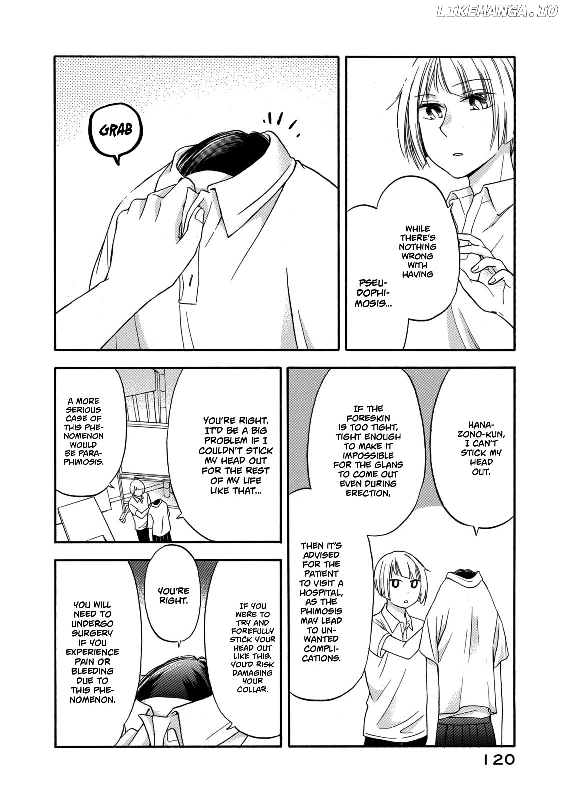 Hanazono And Kazoe's Bizzare After School Rendezvous chapter 15 - page 12