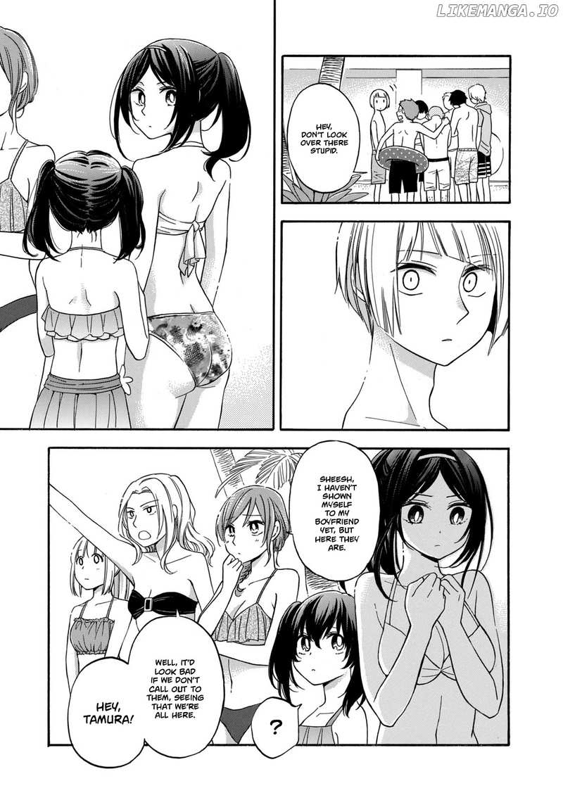 Hanazono And Kazoe's Bizzare After School Rendezvous chapter 18 - page 9