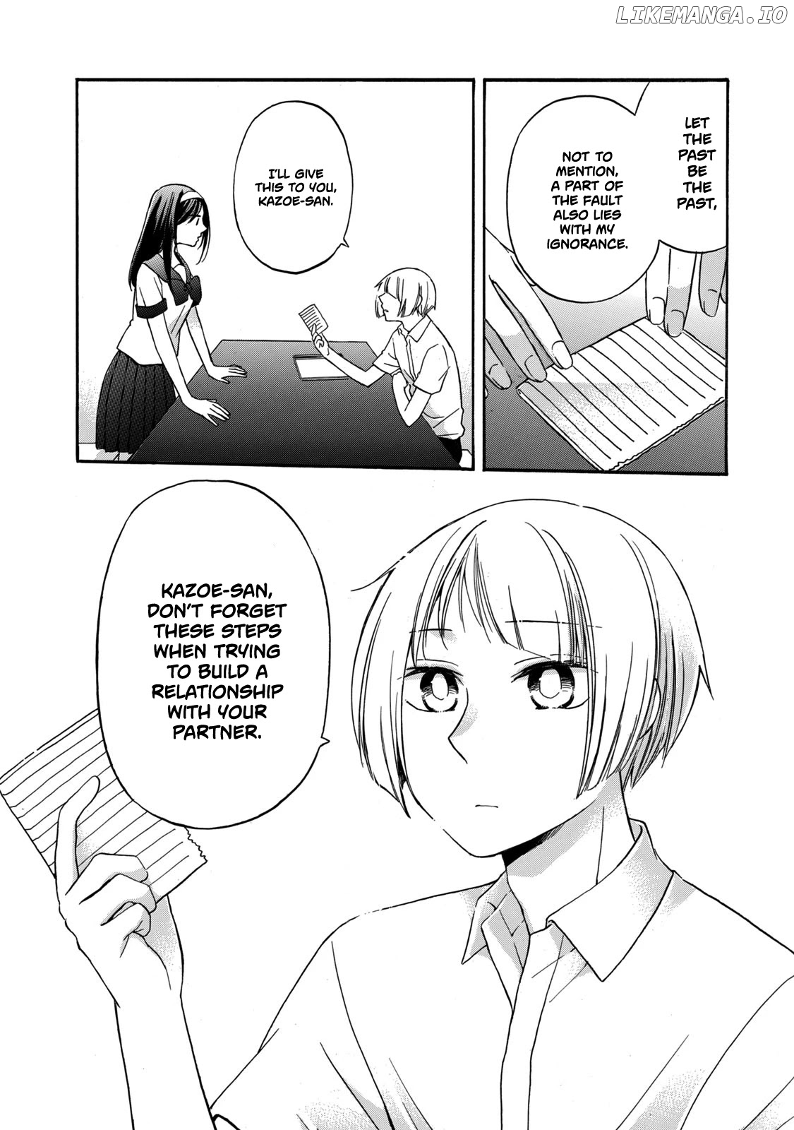 Hanazono And Kazoe's Bizzare After School Rendezvous chapter 19 - page 12