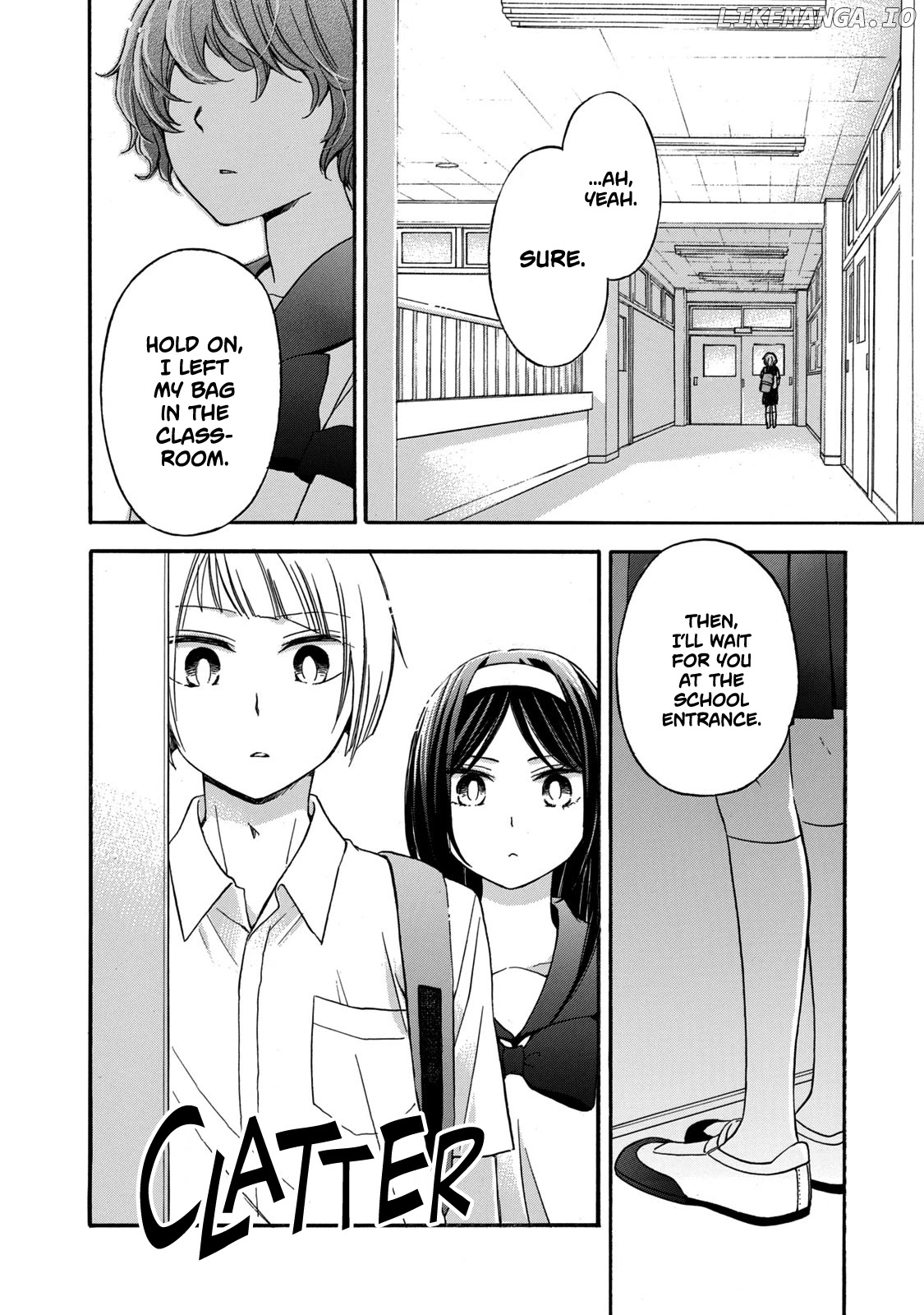 Hanazono And Kazoe's Bizzare After School Rendezvous chapter 19 - page 14