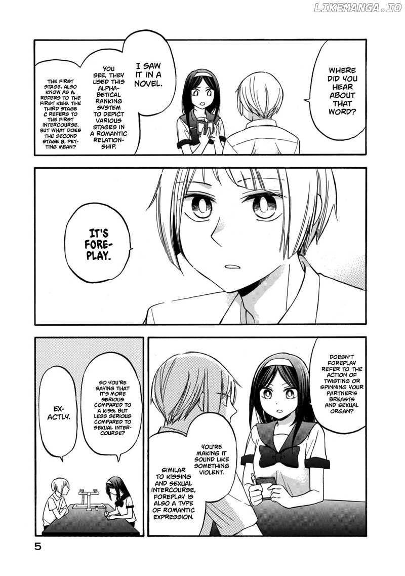 Hanazono And Kazoe's Bizzare After School Rendezvous chapter 19 - page 3