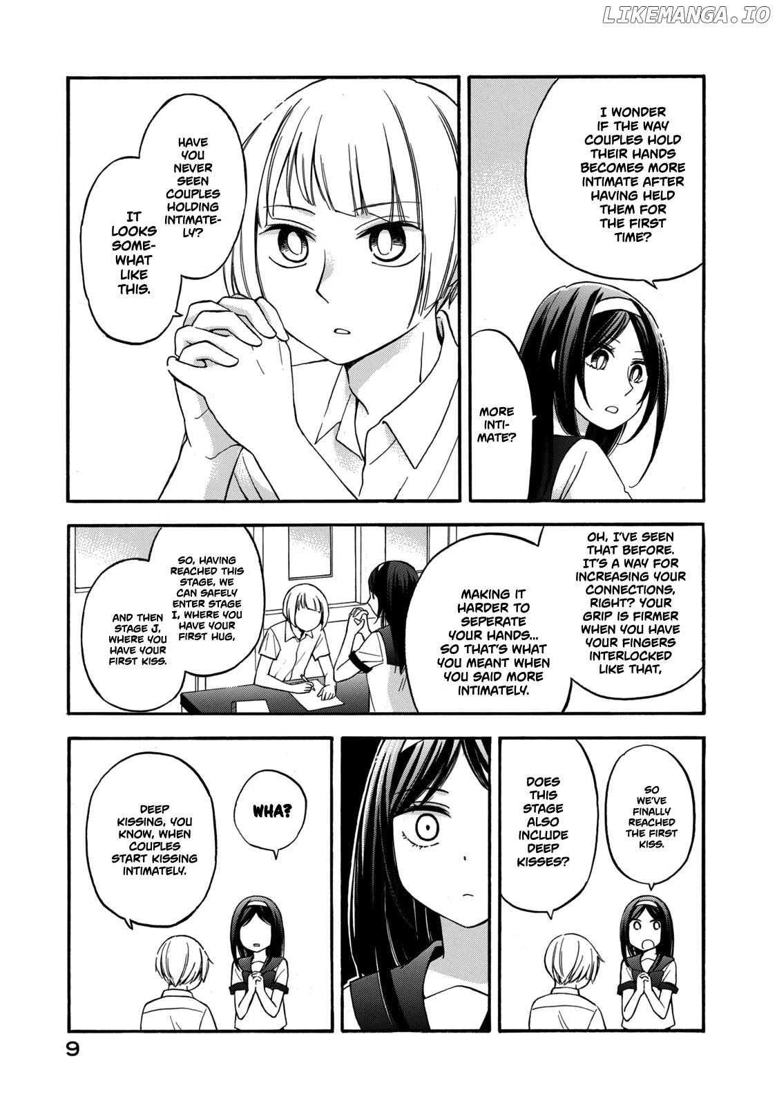 Hanazono And Kazoe's Bizzare After School Rendezvous chapter 19 - page 7