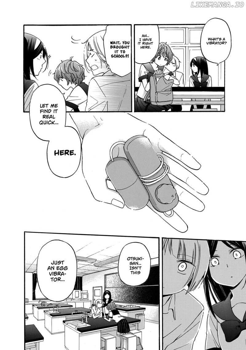 Hanazono And Kazoe's Bizzare After School Rendezvous chapter 20 - page 14