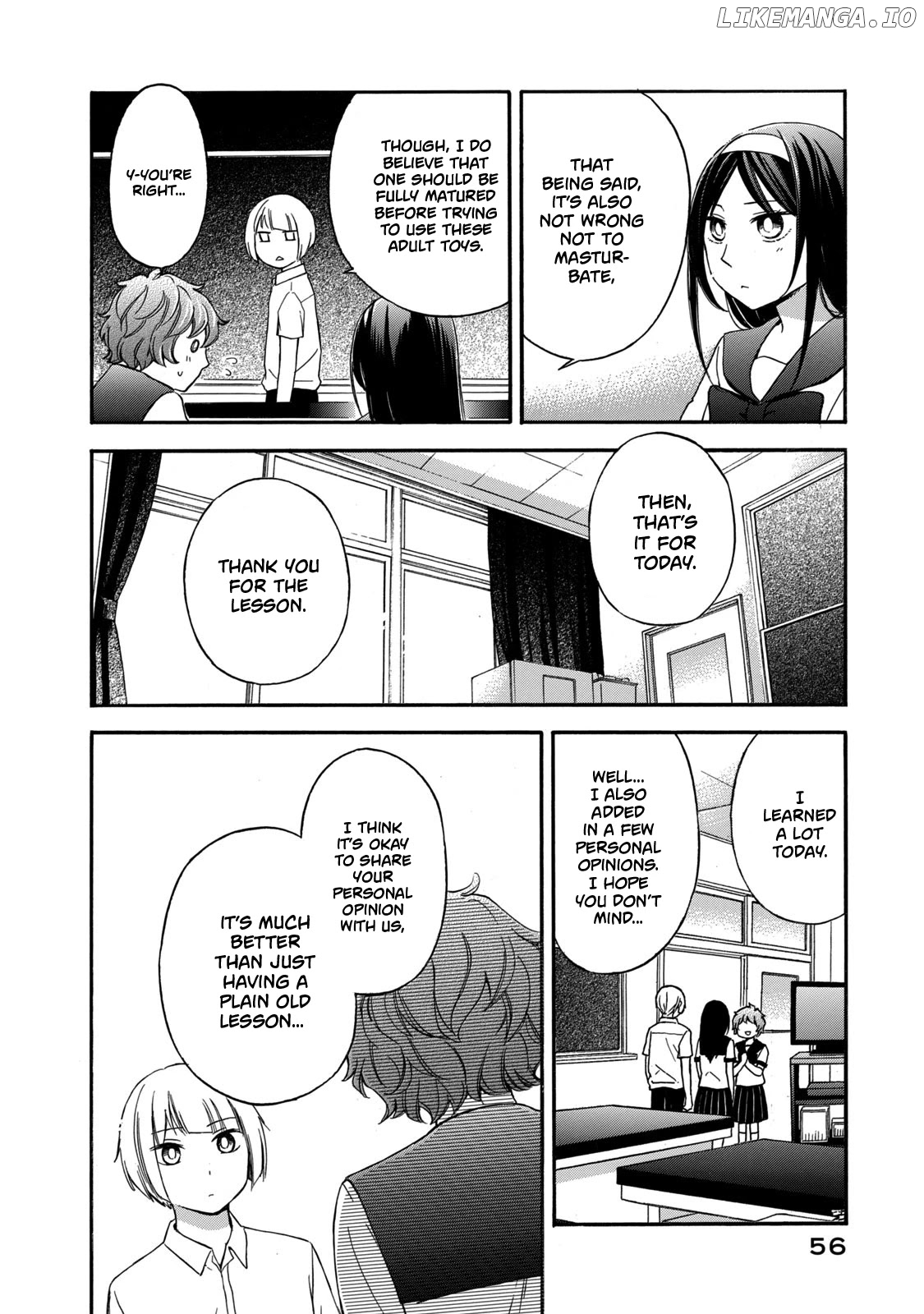 Hanazono And Kazoe's Bizzare After School Rendezvous chapter 21 - page 20