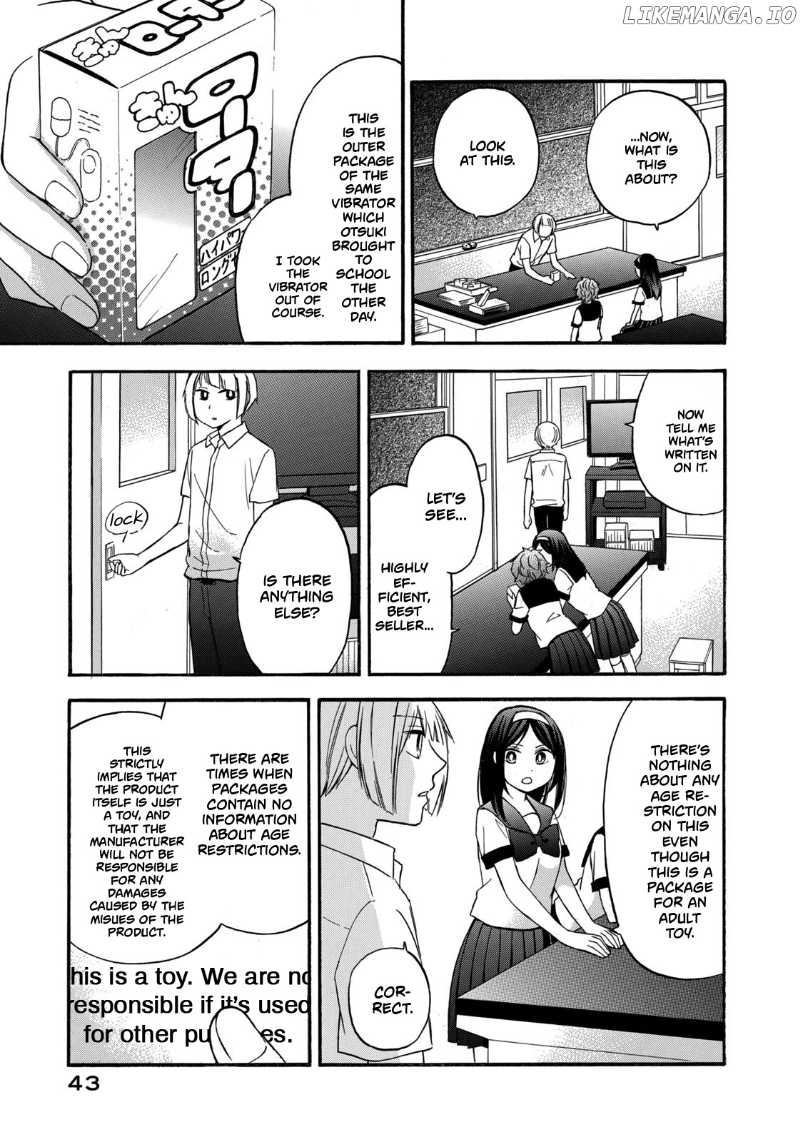 Hanazono And Kazoe's Bizzare After School Rendezvous chapter 21 - page 7