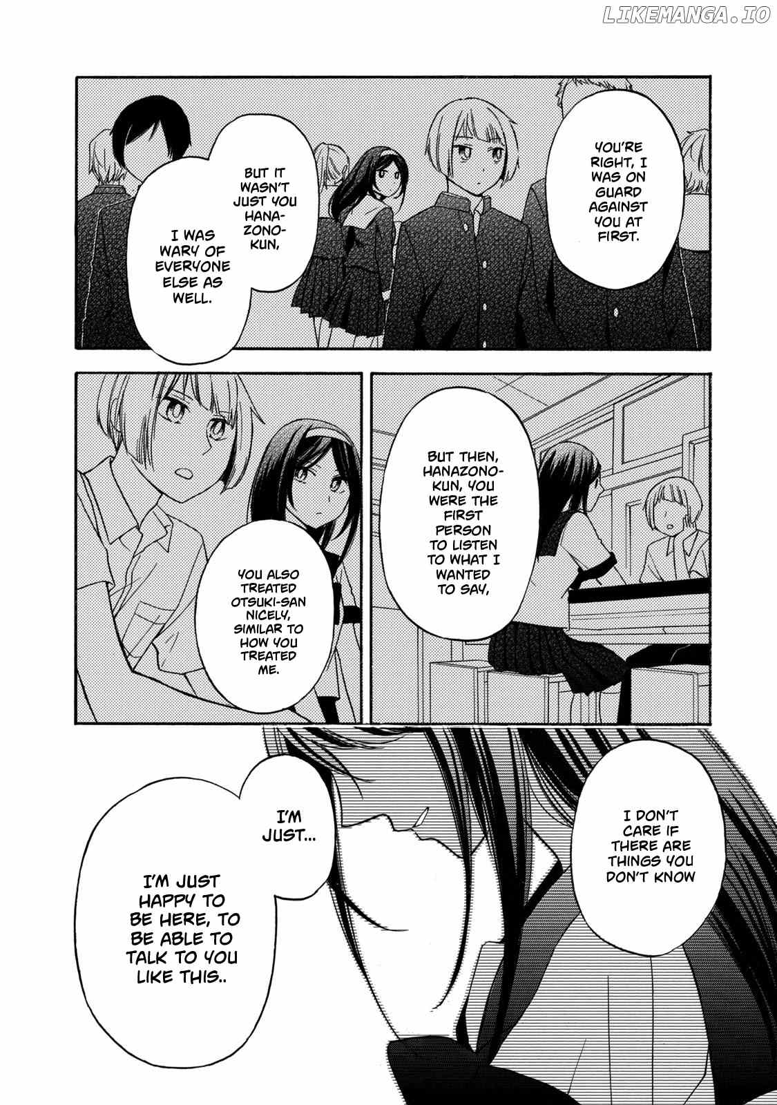 Hanazono And Kazoe's Bizzare After School Rendezvous chapter 22 - page 10