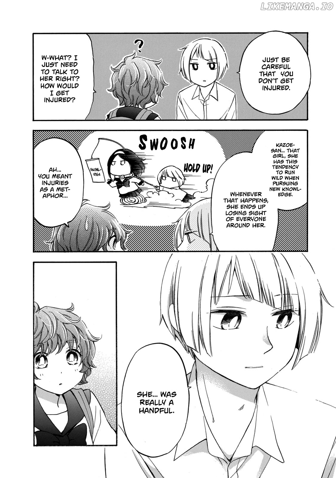 Hanazono And Kazoe's Bizzare After School Rendezvous chapter 23 - page 6