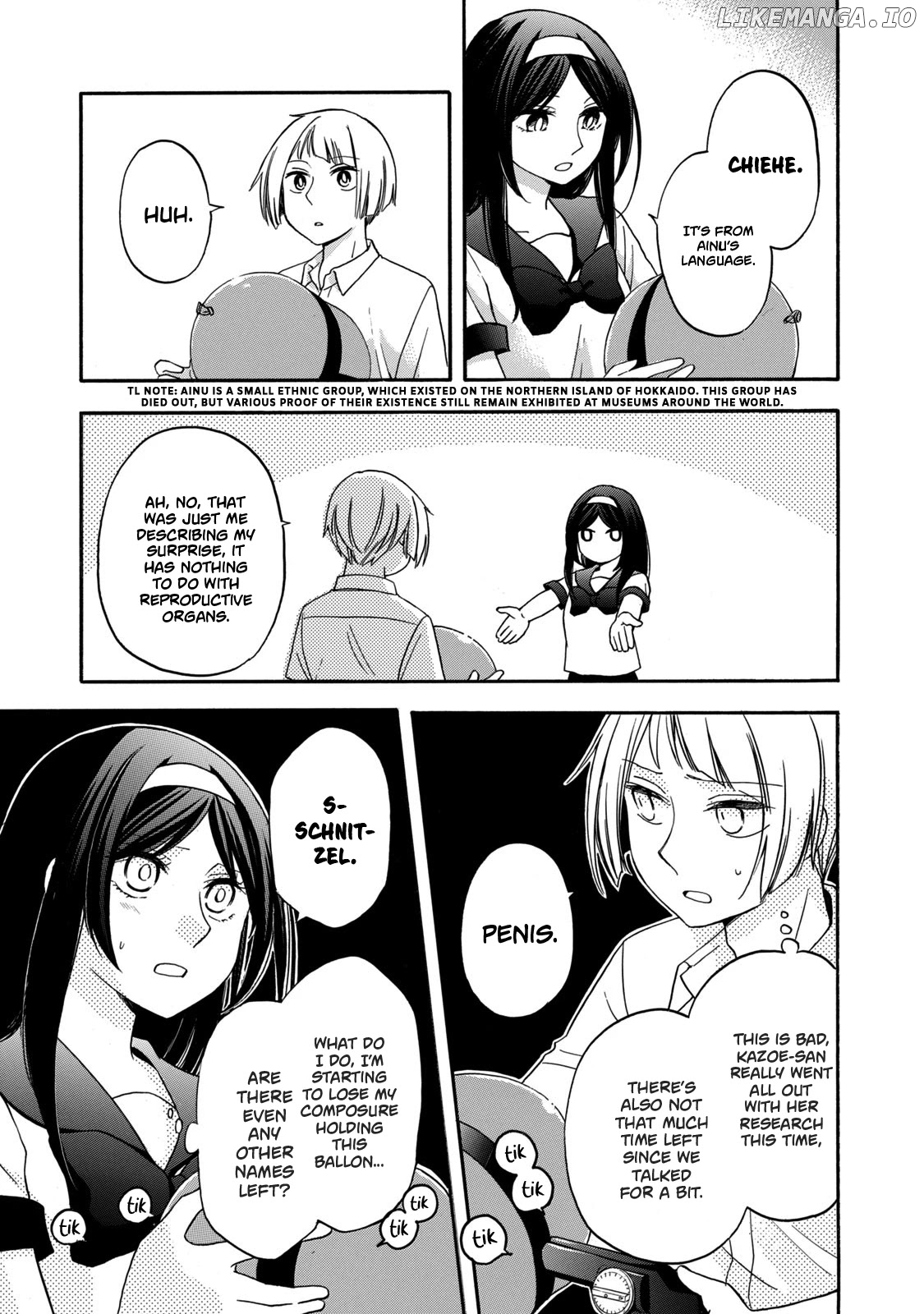 Hanazono And Kazoe's Bizzare After School Rendezvous chapter 9 - page 11