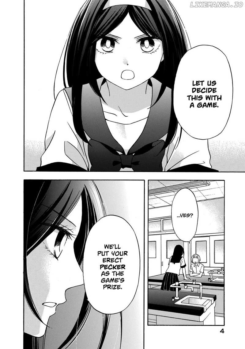 Hanazono And Kazoe's Bizzare After School Rendezvous chapter 9 - page 2