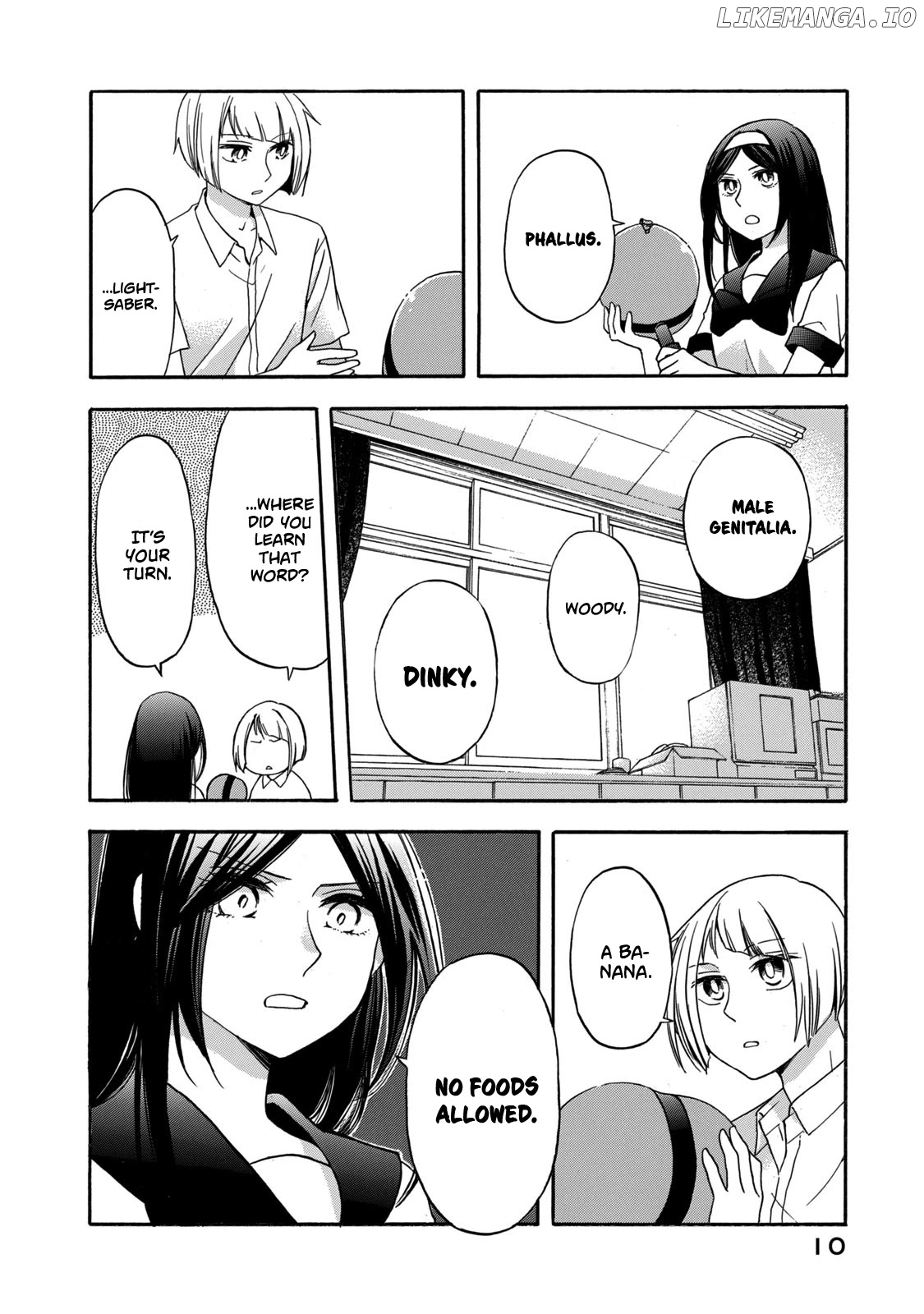 Hanazono And Kazoe's Bizzare After School Rendezvous chapter 9 - page 8