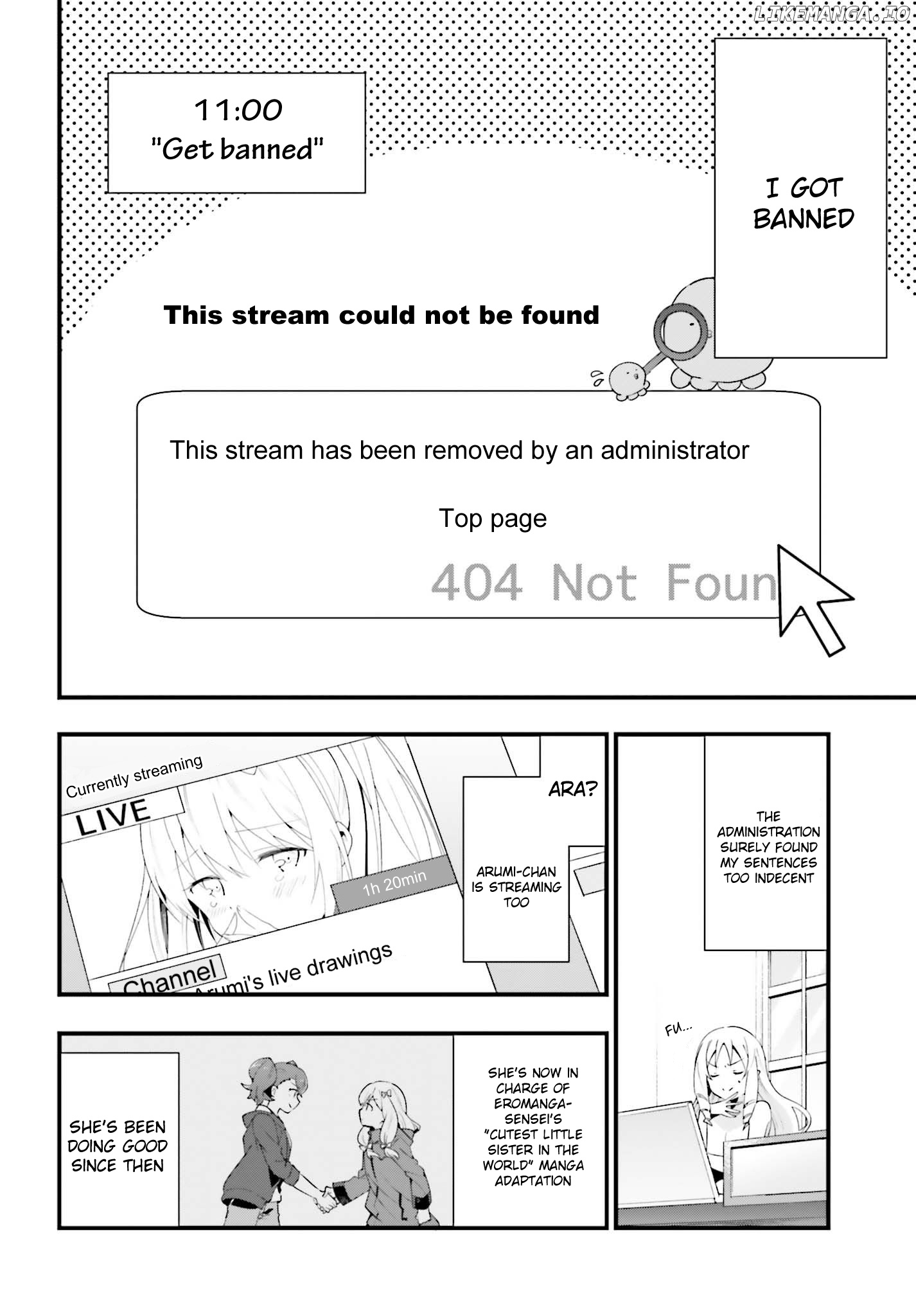 Eromanga-Sensei: Yamada Elf-Daisensei No Koi Suru Junshin Gohan chapter 10 - page 10