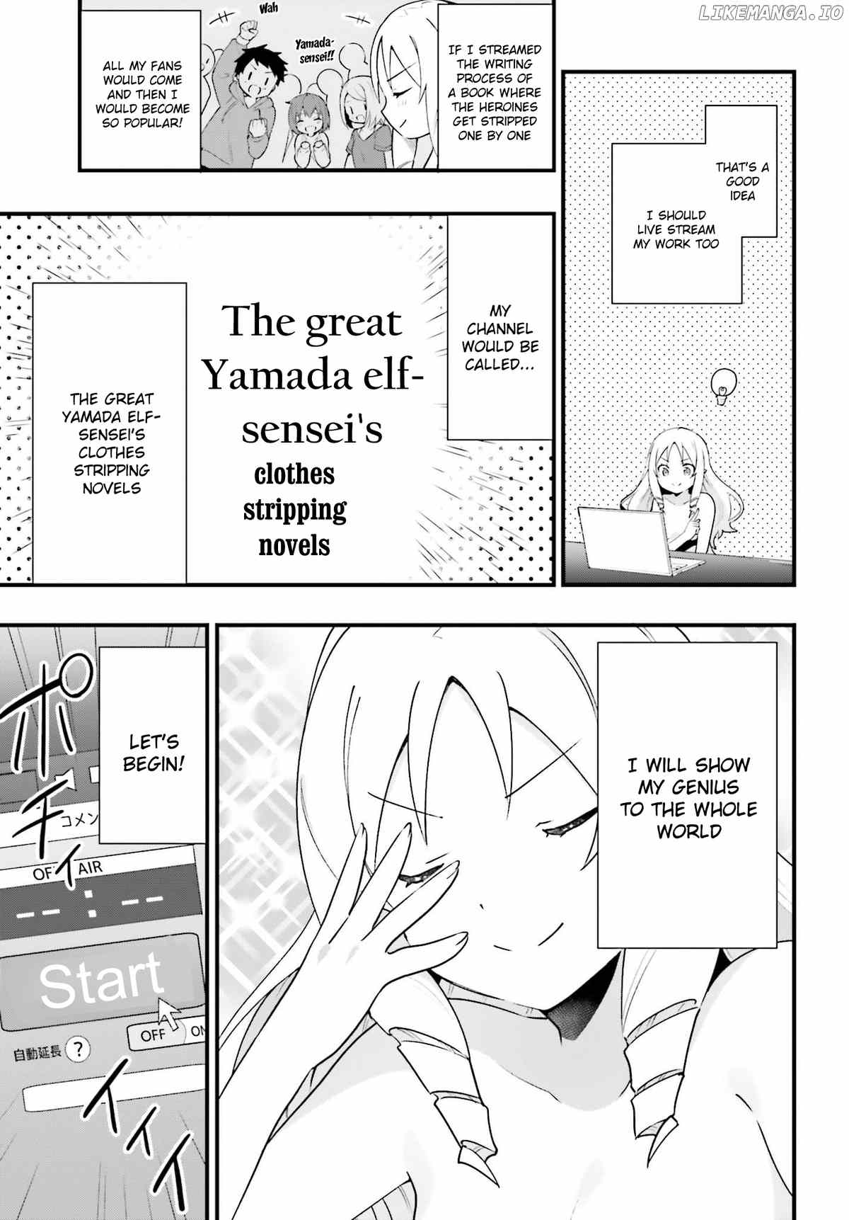 Eromanga-Sensei: Yamada Elf-Daisensei No Koi Suru Junshin Gohan chapter 10 - page 9