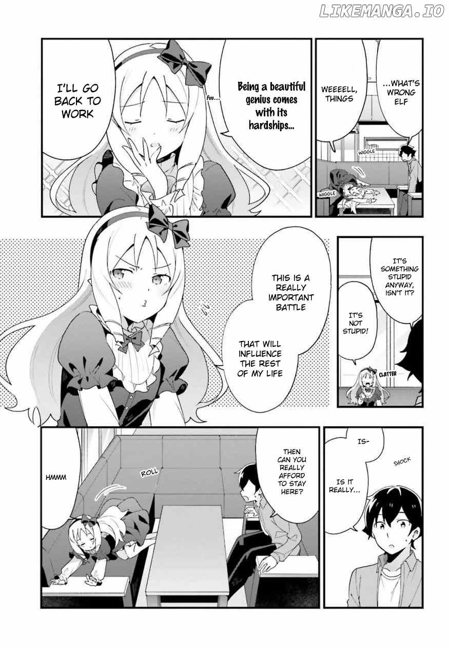 Eromanga-Sensei: Yamada Elf-Daisensei No Koi Suru Junshin Gohan chapter 14 - page 11