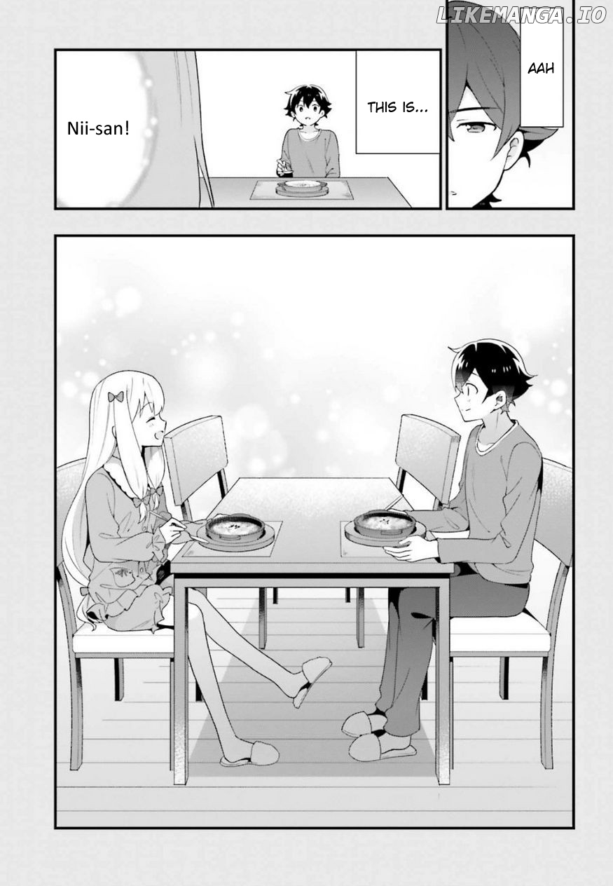 Eromanga-Sensei: Yamada Elf-Daisensei No Koi Suru Junshin Gohan chapter 14 - page 23