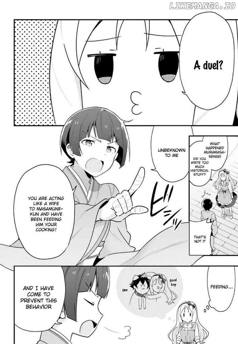 Eromanga-Sensei: Yamada Elf-Daisensei No Koi Suru Junshin Gohan chapter 14 - page 4