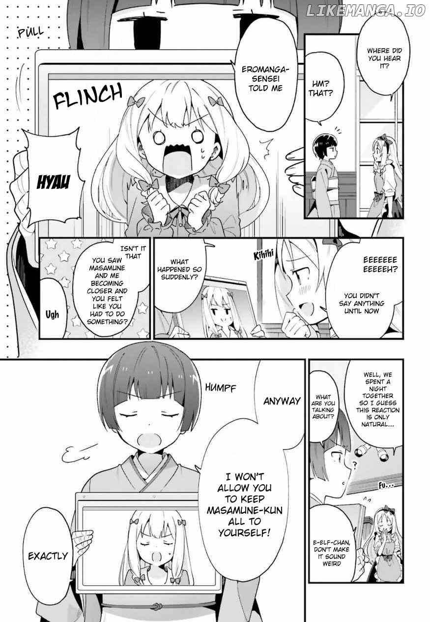 Eromanga-Sensei: Yamada Elf-Daisensei No Koi Suru Junshin Gohan chapter 14 - page 5