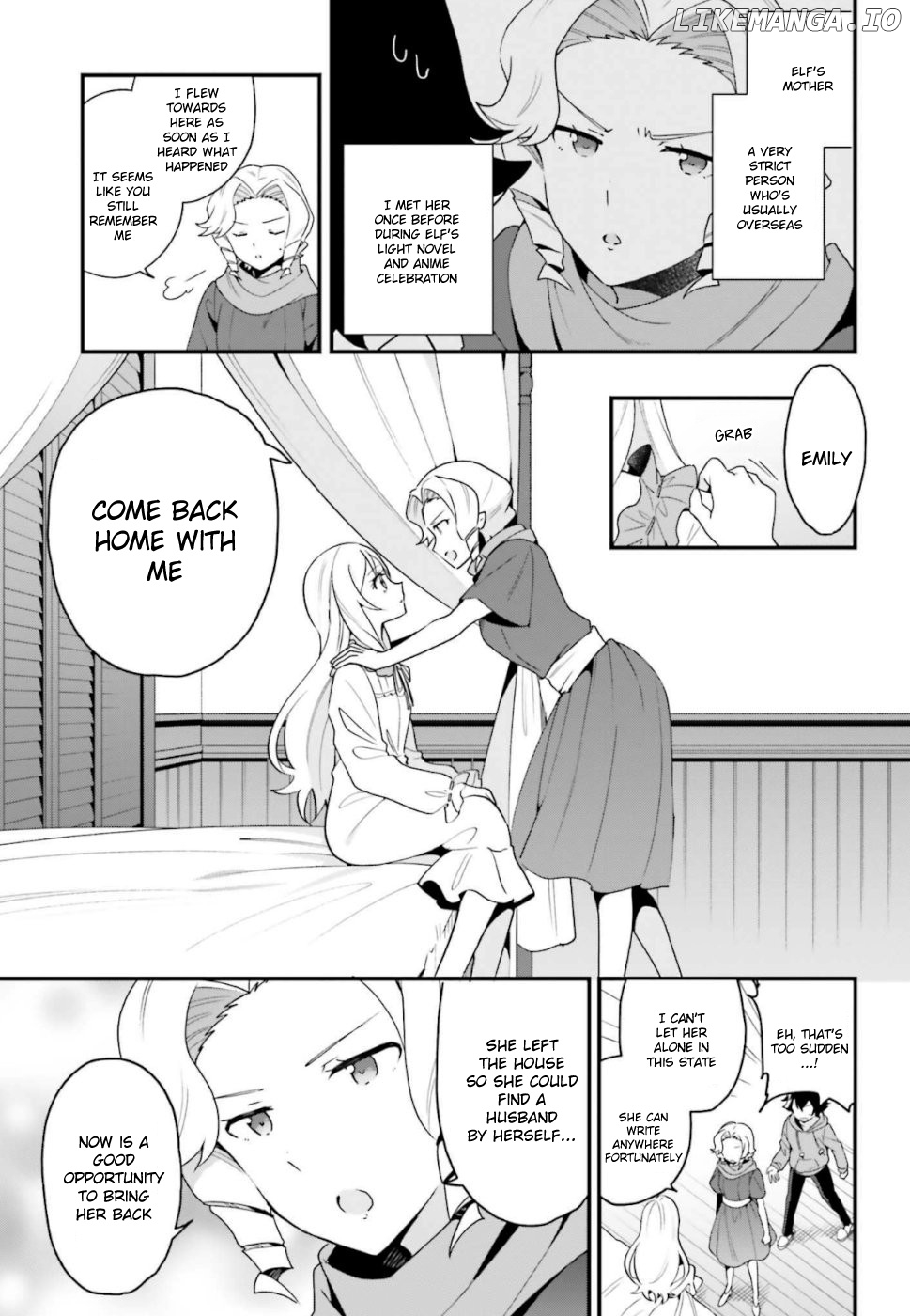 Eromanga-Sensei: Yamada Elf-Daisensei No Koi Suru Junshin Gohan chapter 15 - page 13