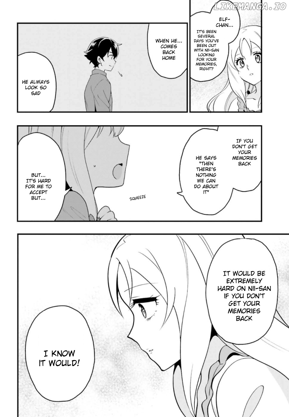 Eromanga-Sensei: Yamada Elf-Daisensei No Koi Suru Junshin Gohan chapter 15 - page 20