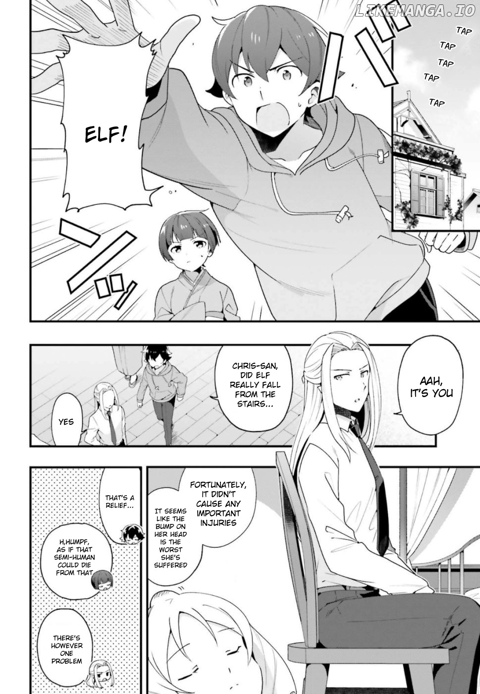 Eromanga-Sensei: Yamada Elf-Daisensei No Koi Suru Junshin Gohan chapter 15 - page 6