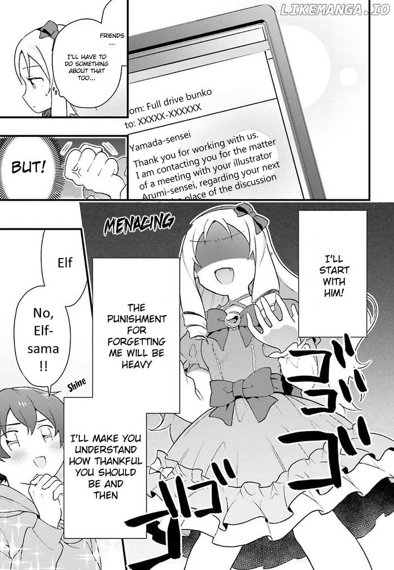 Eromanga-Sensei: Yamada Elf-Daisensei No Koi Suru Junshin Gohan chapter 2 - page 9