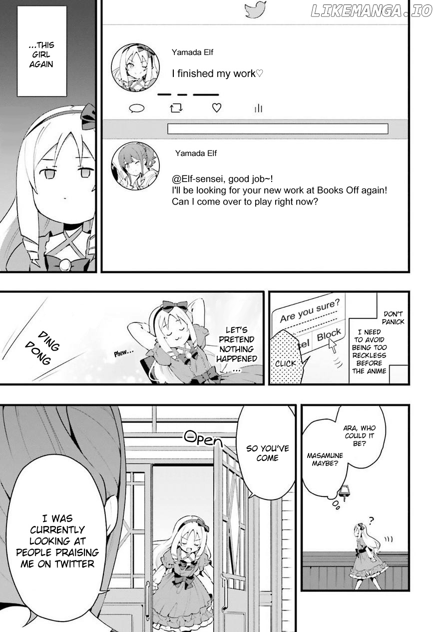 Eromanga-Sensei: Yamada Elf-Daisensei No Koi Suru Junshin Gohan chapter 7 - page 3