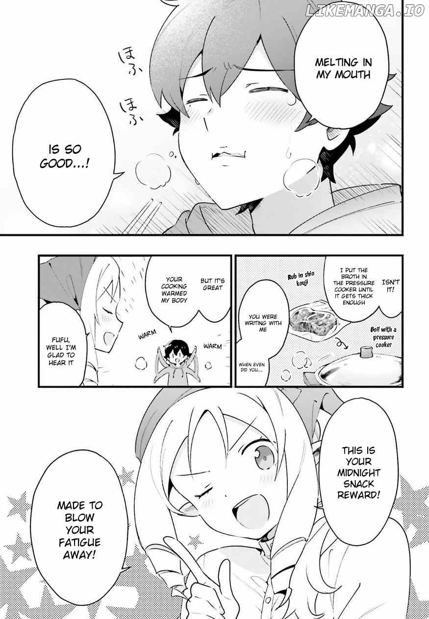 Eromanga-Sensei: Yamada Elf-Daisensei No Koi Suru Junshin Gohan chapter 8 - page 23