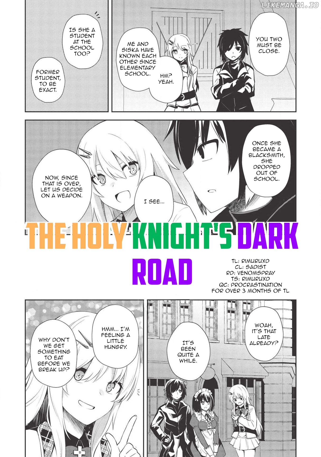 The Holy Knight's Dark Road chapter 7 - page 6