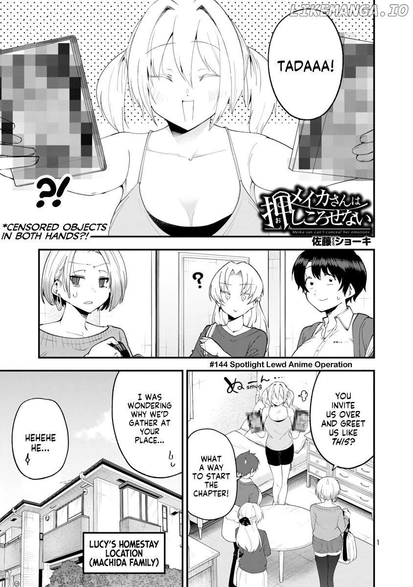 Meika-San Can't Conceal Her Emotions chapter 144 - page 1