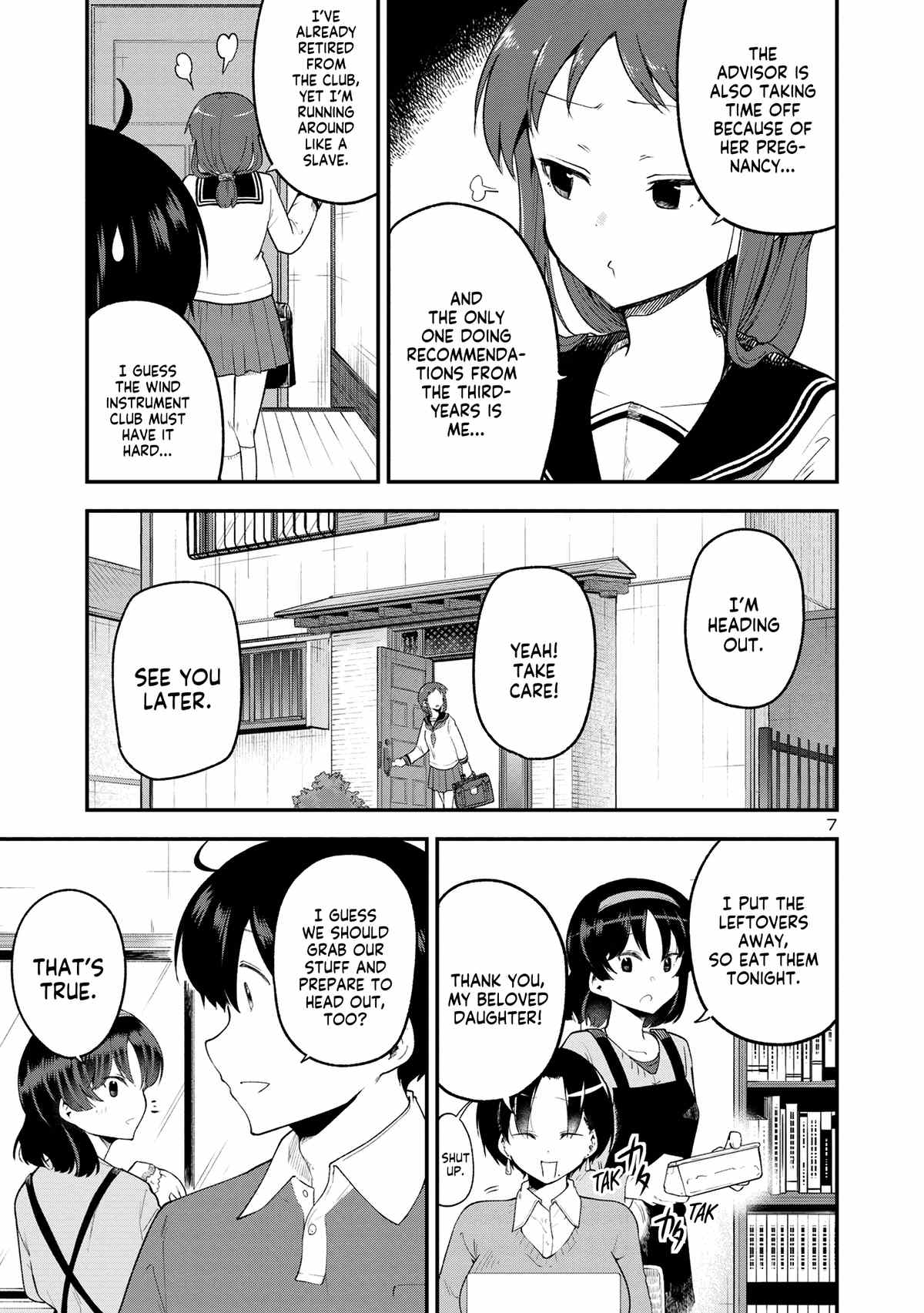 Meika-San Can't Conceal Her Emotions chapter 153 - page 7